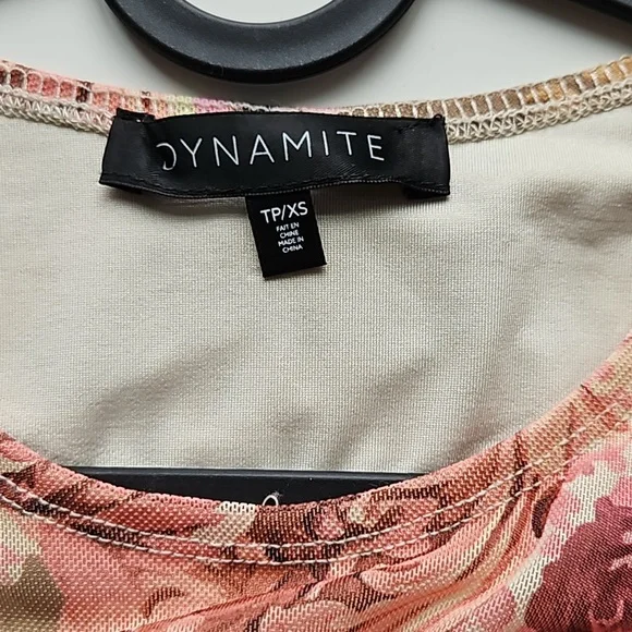 Dynamite Rouched Midi Dress - Picture 2 of 8